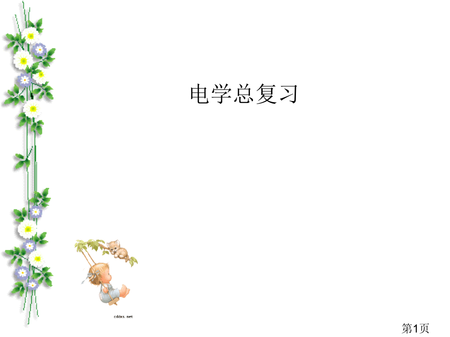 初中物理电学总复习名师优质课获奖市赛课一等奖课件.ppt_第1页