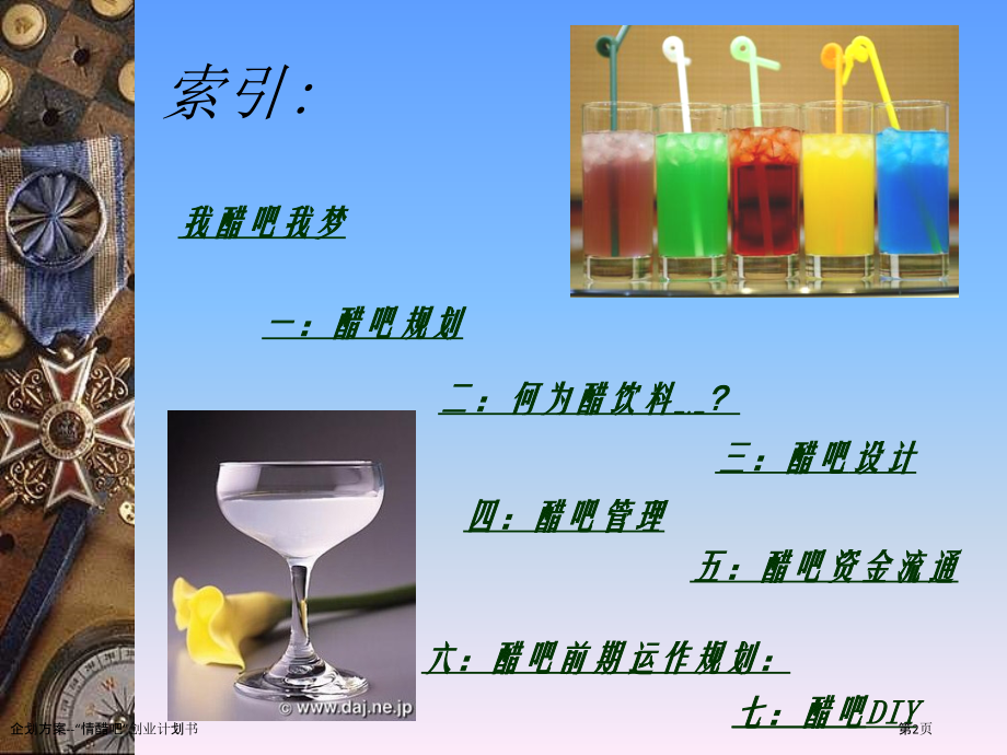 企划方案--“情醋吧”创业计划书.pptx_第2页