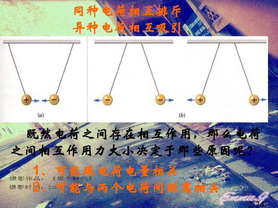 人教版高中物理选修3-1《库仑定律》省名师优质课赛课获奖课件市赛课一等奖课件.ppt_第2页