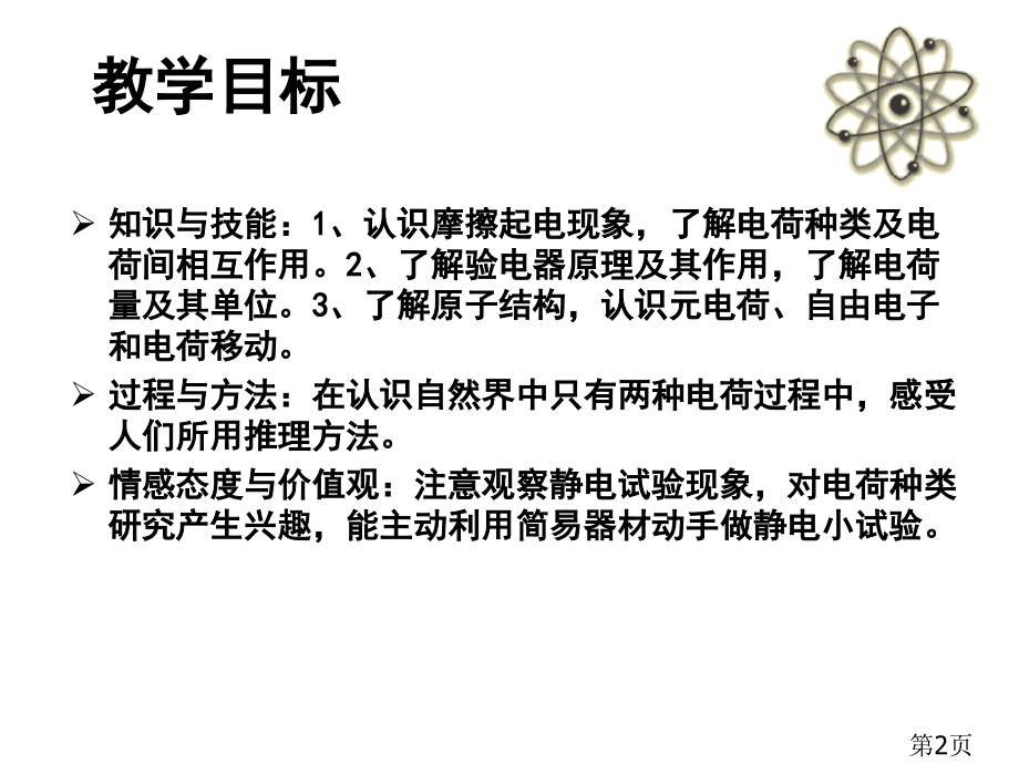 八年级物理电荷2省名师优质课赛课获奖课件市赛课一等奖课件.ppt_第2页