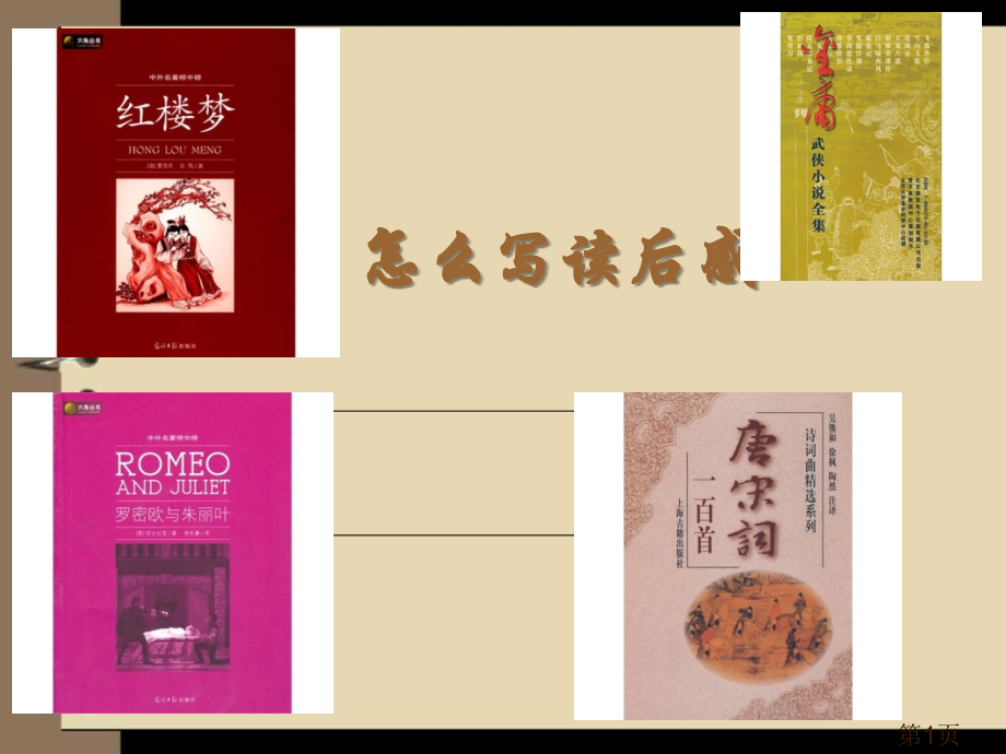 怎么写读后感(适用于初一学生)省名师优质课赛课获奖课件市赛课一等奖课件.ppt_第1页