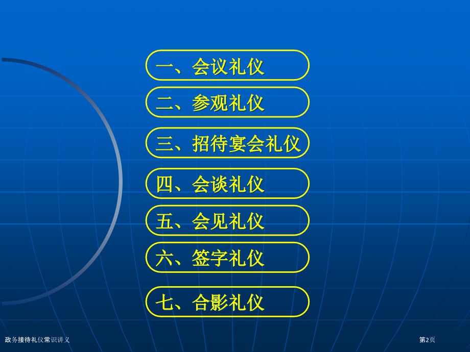 政务接待礼仪常识讲义.pptx_第2页