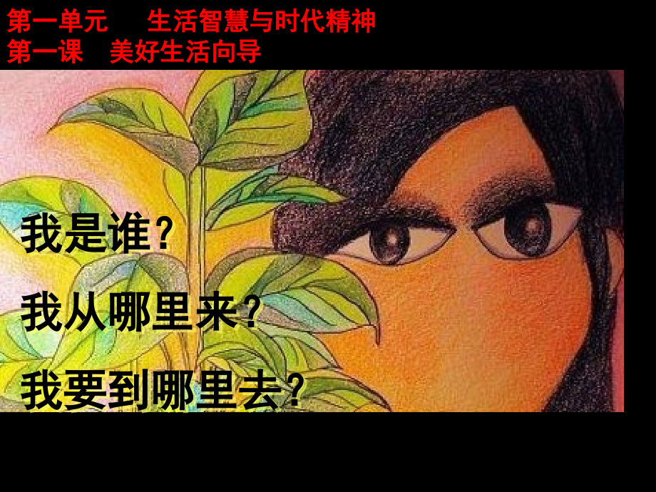 第一课：美好生活的向导省名师优质课赛课获奖课件市赛课百校联赛优质课一等奖课件.ppt_第1页
