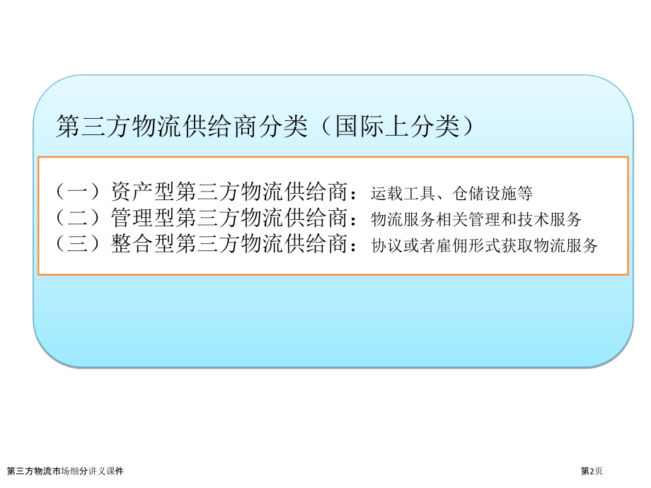 第三方物流市场细分讲义课件.pptx_第2页