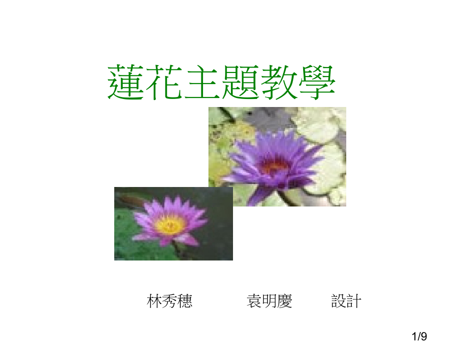 莲花主题教学市公开课一等奖百校联赛优质课金奖名师赛课获奖课件.ppt_第1页