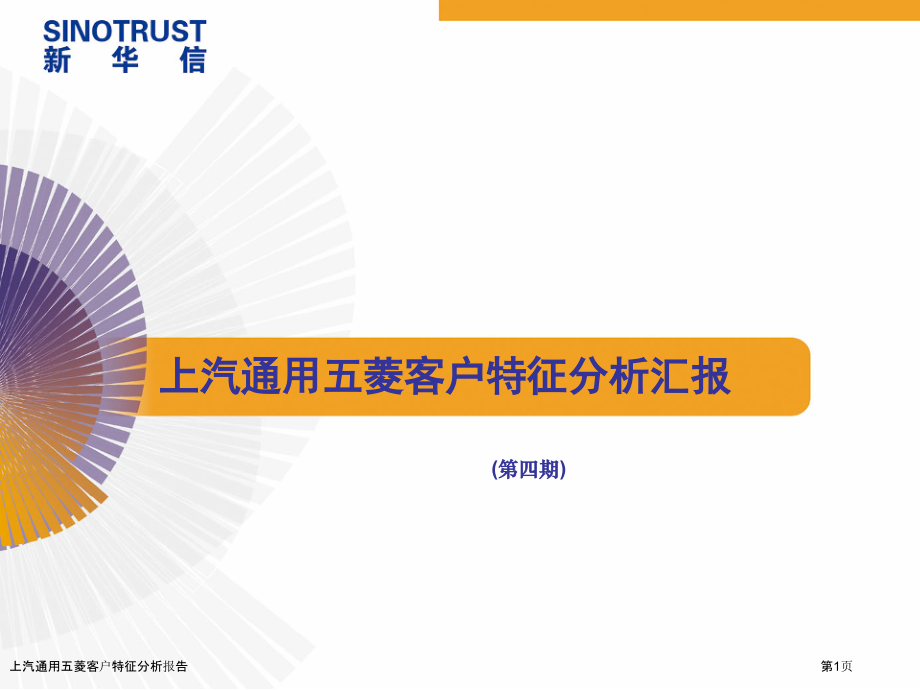 上汽通用五菱客户特征分析报告.pptx_第1页