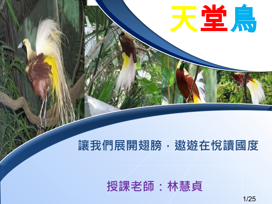 让我们展开翅膀遨游在悦读的国度授课老师林慧贞课件市公开课获奖课件省名师优质课赛课一等奖课件.ppt_第1页