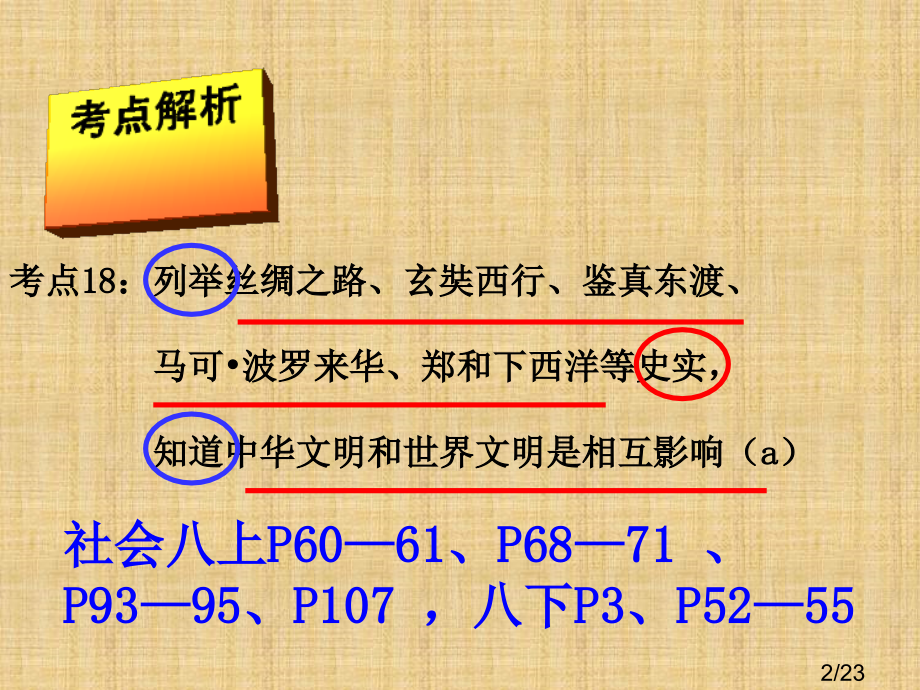 考点18列举丝绸之路、玄奘西行、鉴真东渡省名师优质课赛课获奖课件市赛课一等奖课件.ppt_第2页
