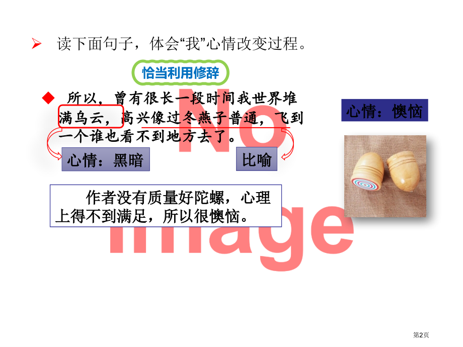 陀螺在文章体会深的地方做批注并交流市名师优质课比赛一等奖市公开课获奖课件.pptx_第2页