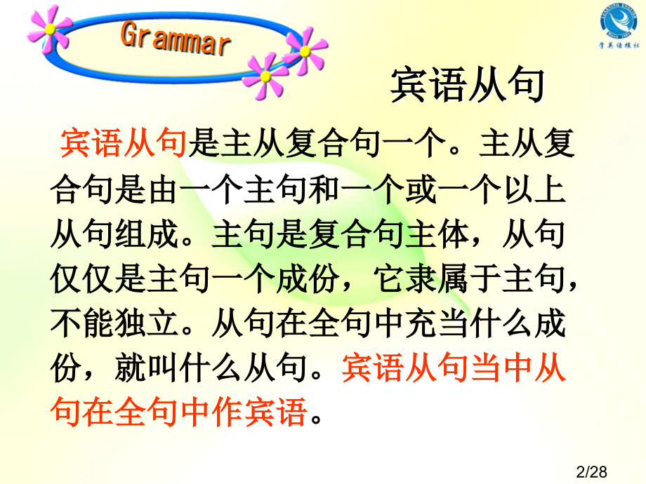 宾语从句02省名师优质课赛课获奖课件市赛课百校联赛优质课一等奖课件.ppt_第2页