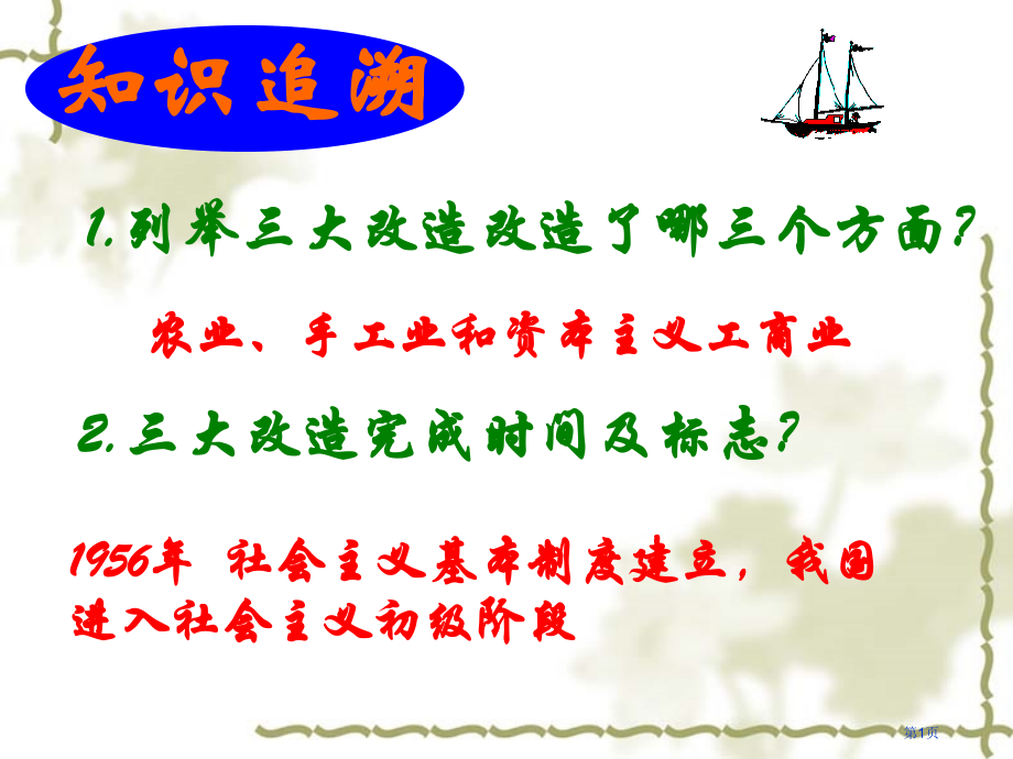 历史八年级下册第6课社会主义道路的艰辛探索1市公开课一等奖省优质课赛课一等奖课件.pptx_第1页