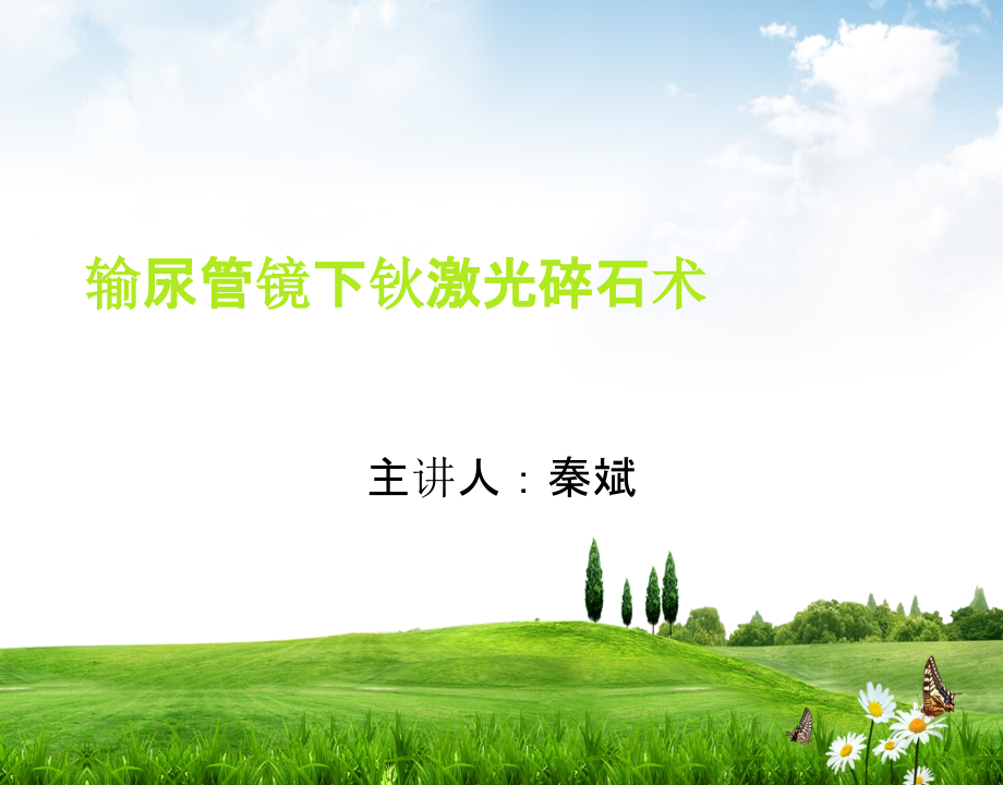 输尿管钬激光碎石术.ppt_第1页