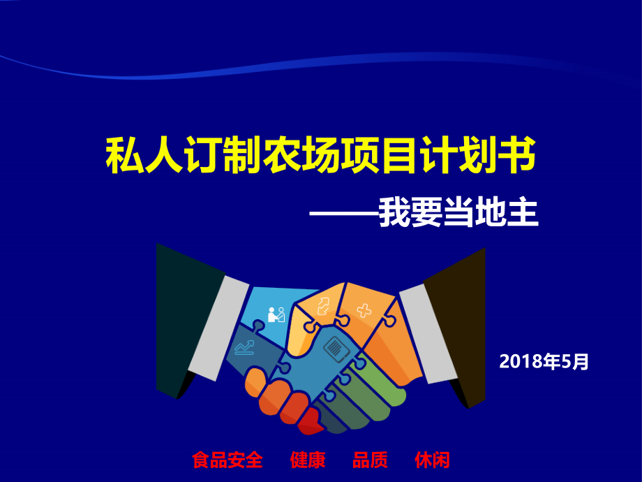私人订制农场项目计划书.ppt_第1页