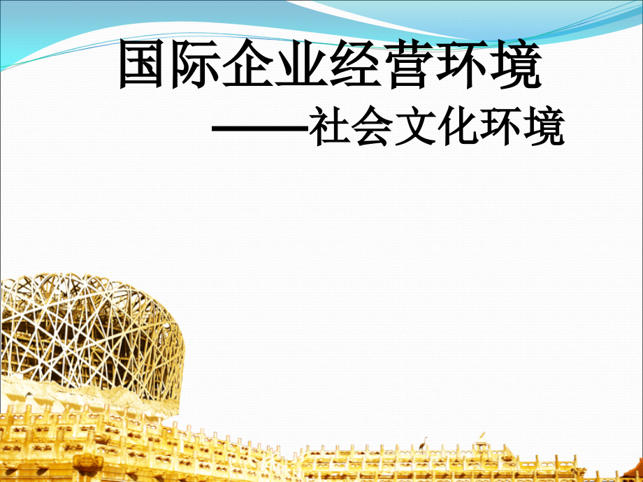 社会文化环境分析.ppt_第1页