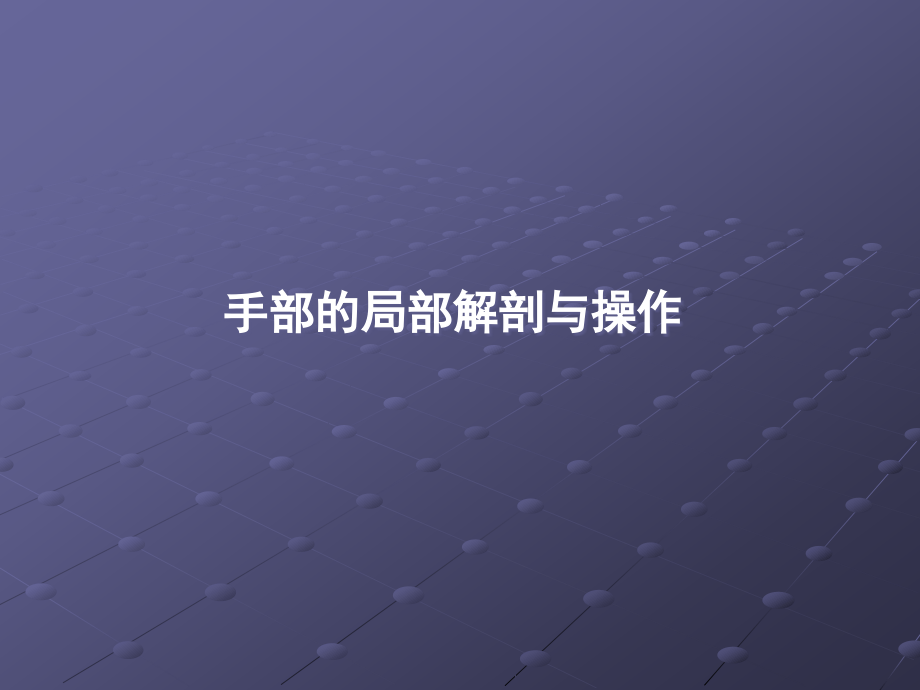 手部局部解剖.ppt_第1页