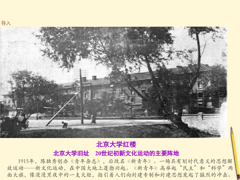 河南省三门峡市卢氏县育英中学八年级历史中国近代新文化运动课件.pptx_第2页