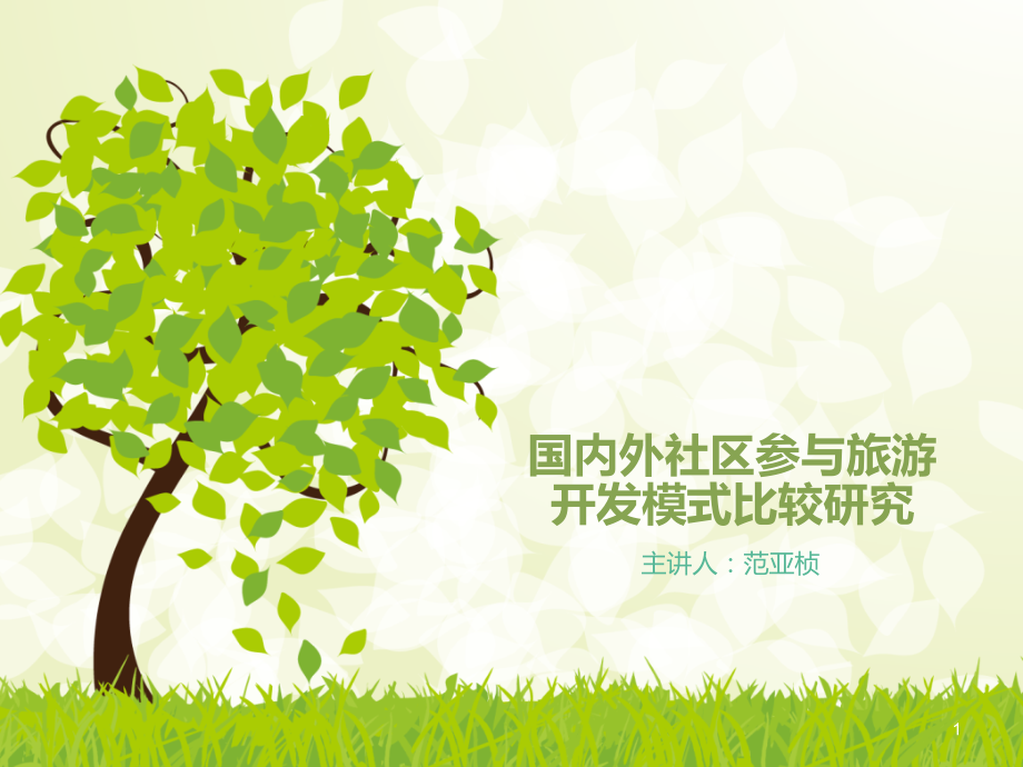 国内外社区参与模式比较分析PPT课件.ppt_第1页