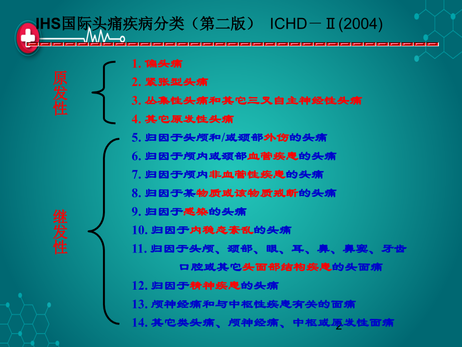 原发性头痛的鉴别诊断ppt课件.ppt_第2页