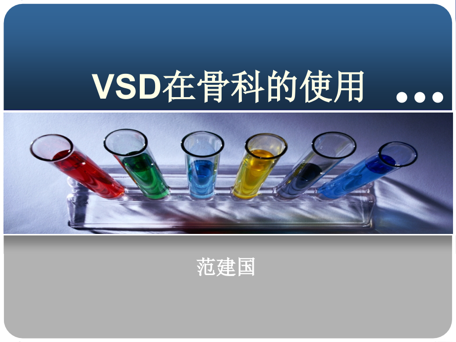 VSD在骨科中的使用.pptx_第1页