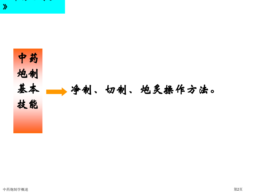 中药炮制学概述专家讲座.pptx_第2页