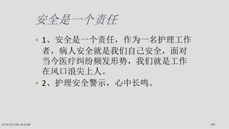 医疗护理安全警示教育讲解.pptx_第2页