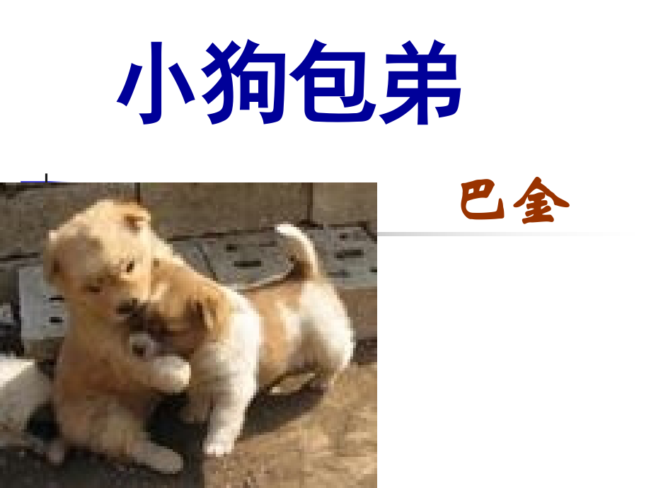 语文38小狗包弟新人教版版必修1介绍.pptx_第1页