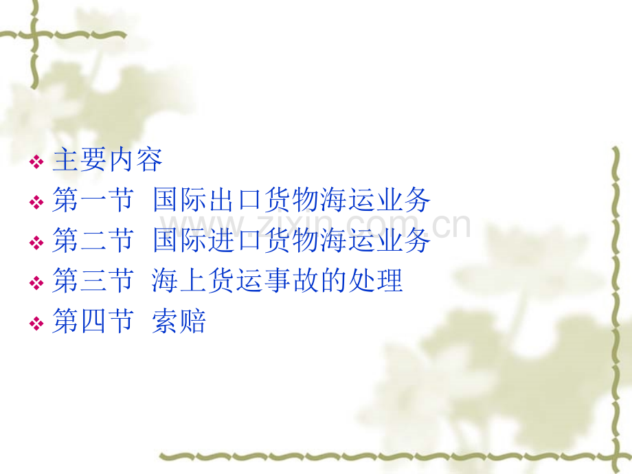 进出口货物海运业务.pptx_第2页