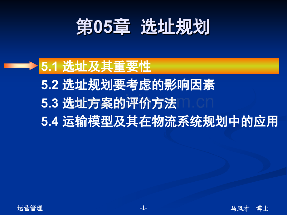 运营管理选址规划.pptx_第2页