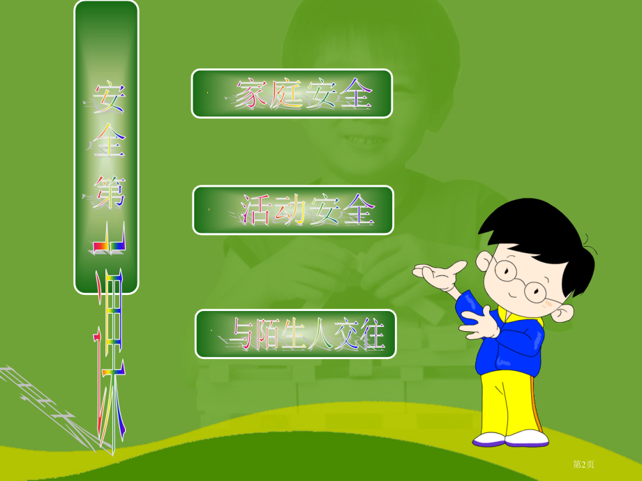 人教版安全第一课-教学市公开课金奖市赛课一等奖课件.pptx_第2页
