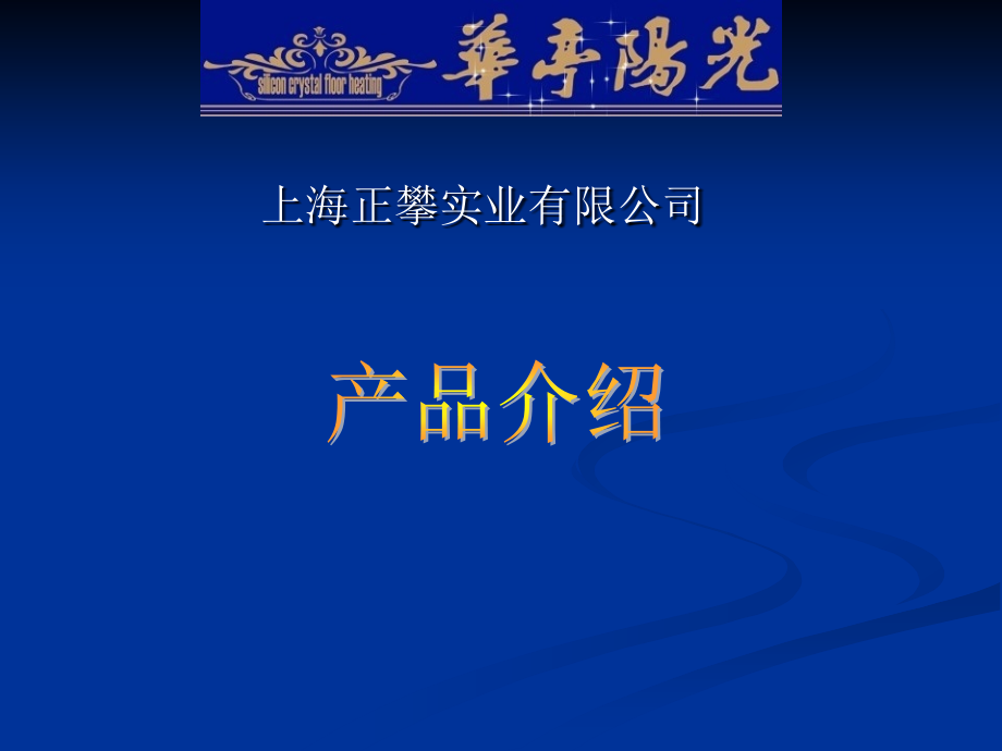 认识产品-认识市场——正攀实业新人入职培训.pptx_第1页