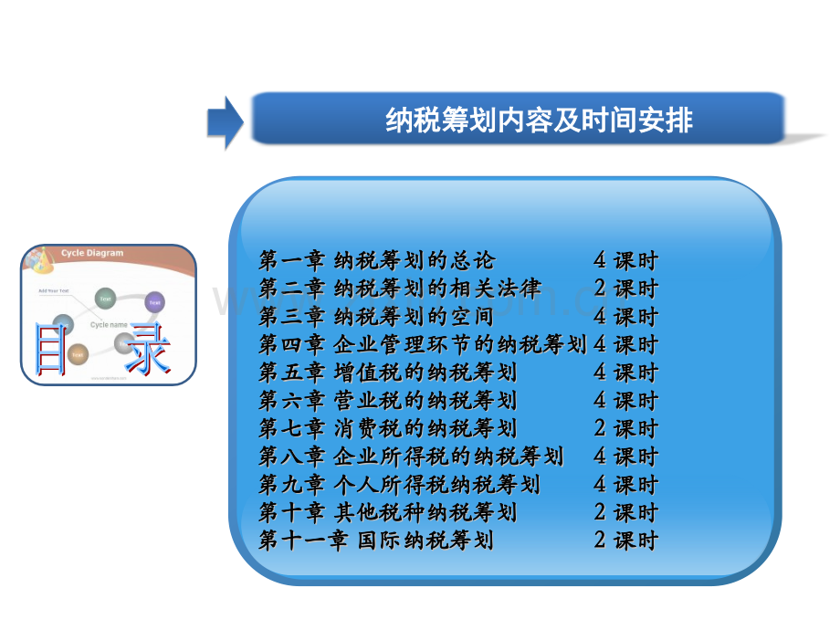 纳税筹划说课新.pptx_第1页