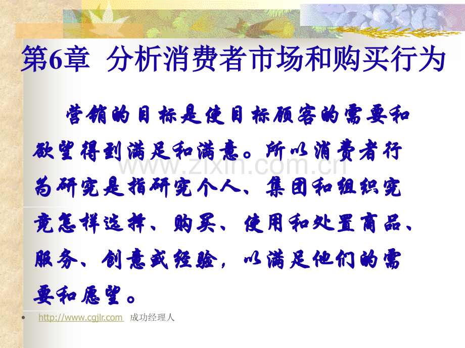 营销管理--消费者行为研究.pptx_第1页