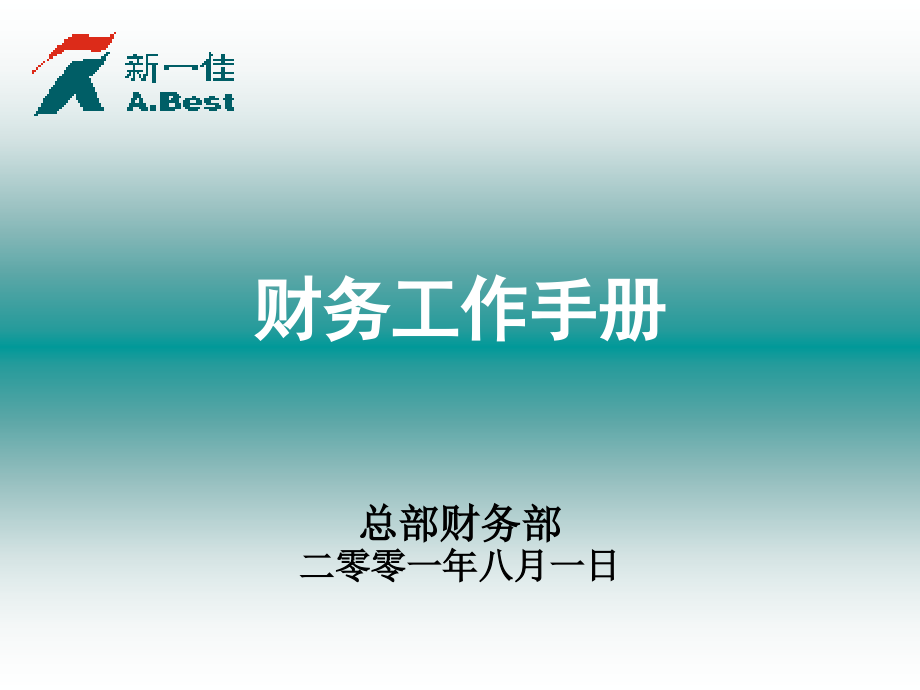 财务工作手册.pptx_第1页