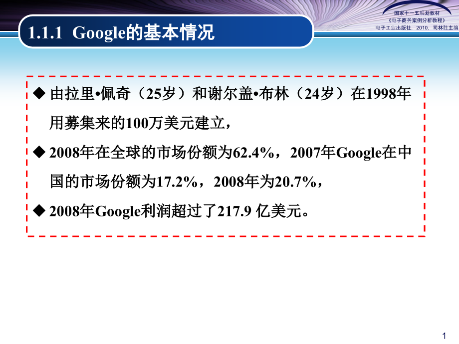 谷歌电商案例分析.pptx_第1页