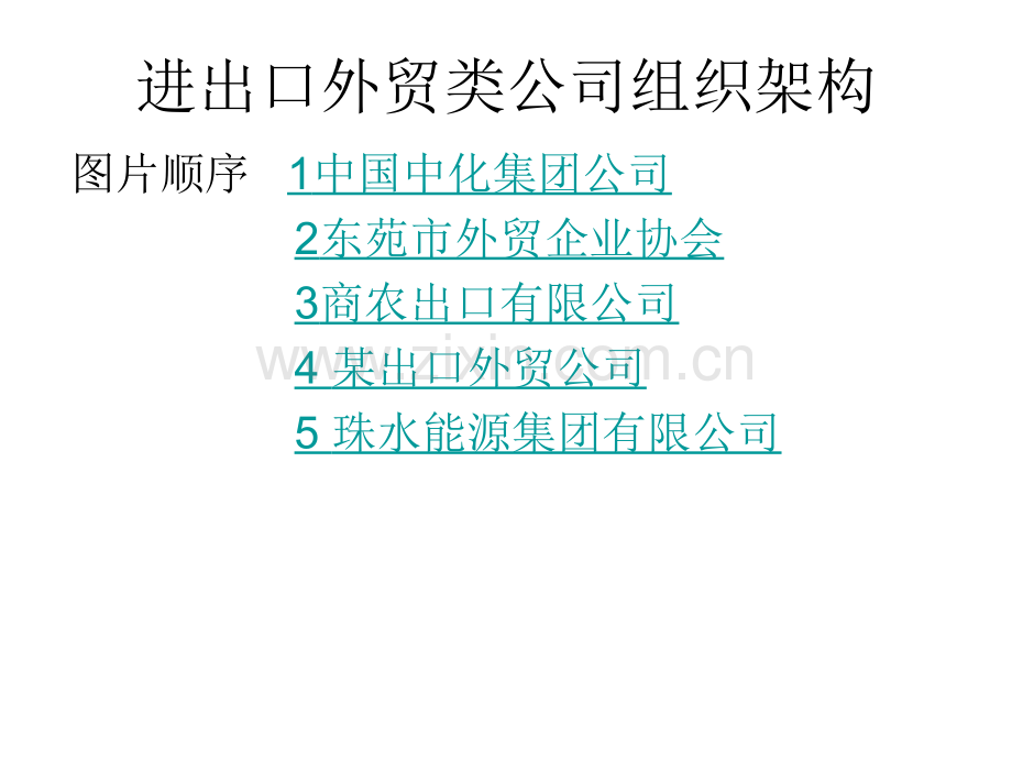 进出口外贸类公司组织架构.pptx_第1页