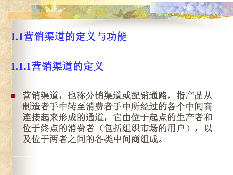 营销渠道的组织结构与功能剖析.pptx_第2页