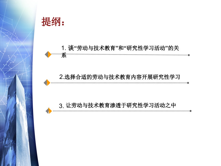 谈劳动技术教育和研究性学习融合的探究高淳区教师发展中心.pptx_第2页