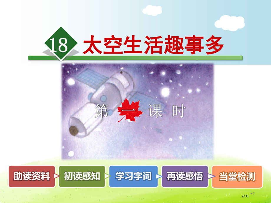 18.太空生活趣事多第一课时市名师优质课赛课一等奖市公开课获奖课件.pptx_第2页