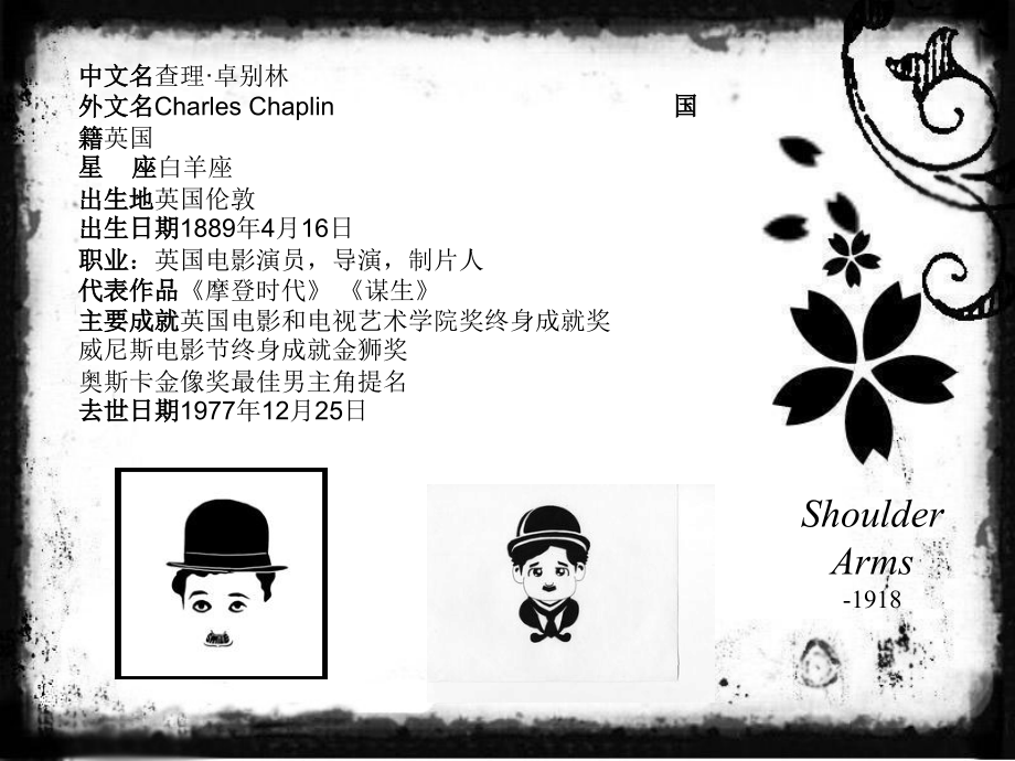 卓别林英文.pptx_第2页