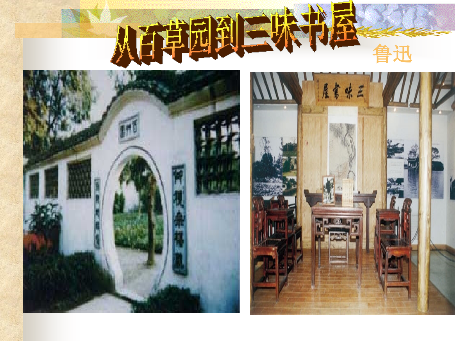 从百草园到三味书屋解读.pptx_第1页