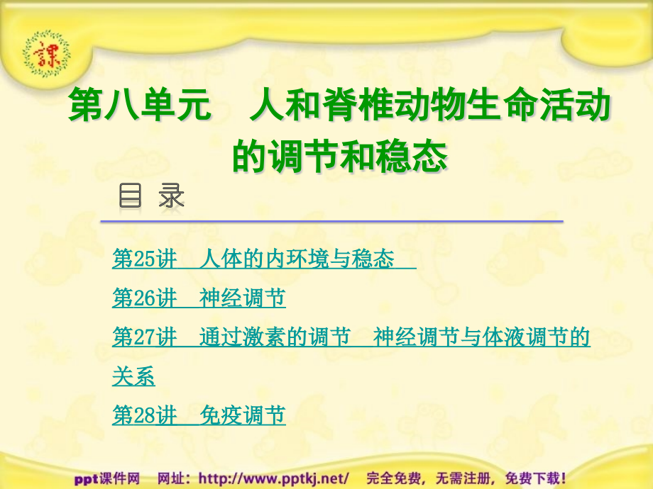 人体的内环境与稳态复习.pptx_第1页