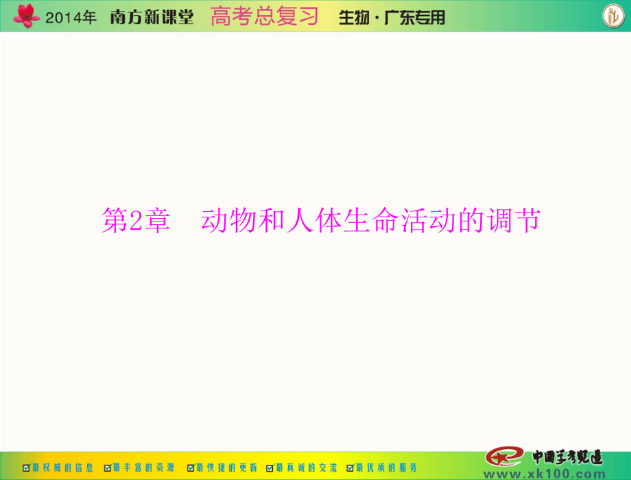 南方新课堂高考总复习生物配套必修3通过神经系统调节.pptx_第1页