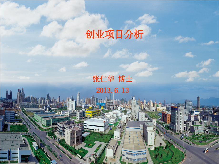 创业项目分析.pptx_第1页