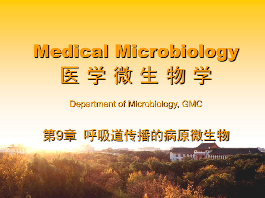 01呼吸道传播的病原微生物.pptx_第1页