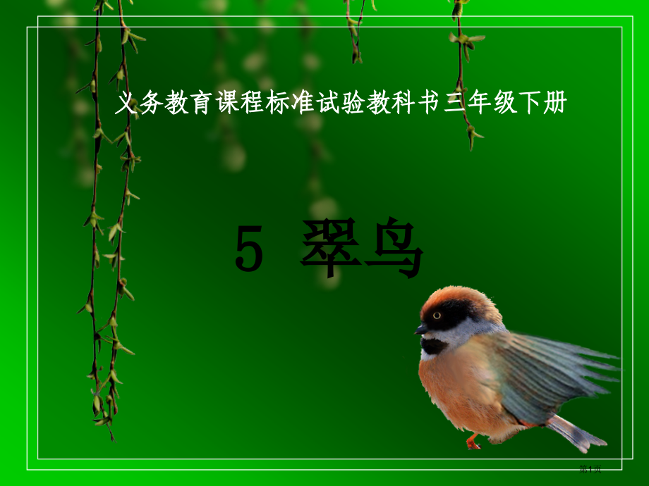 5、翠鸟第一课时市公开课金奖市赛课一等奖课件.pptx_第1页