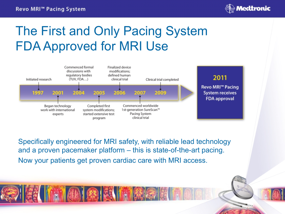 RevoMRISureScanPacemakerMedtronicCRDMDevicerevoMRIsurescan起搏器美敦力CRDM装置.pptx_第1页