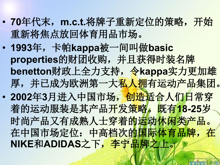 Kappa的商标分析.pptx_第2页