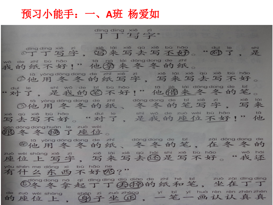 一年级下期语文预习要求.pptx_第2页