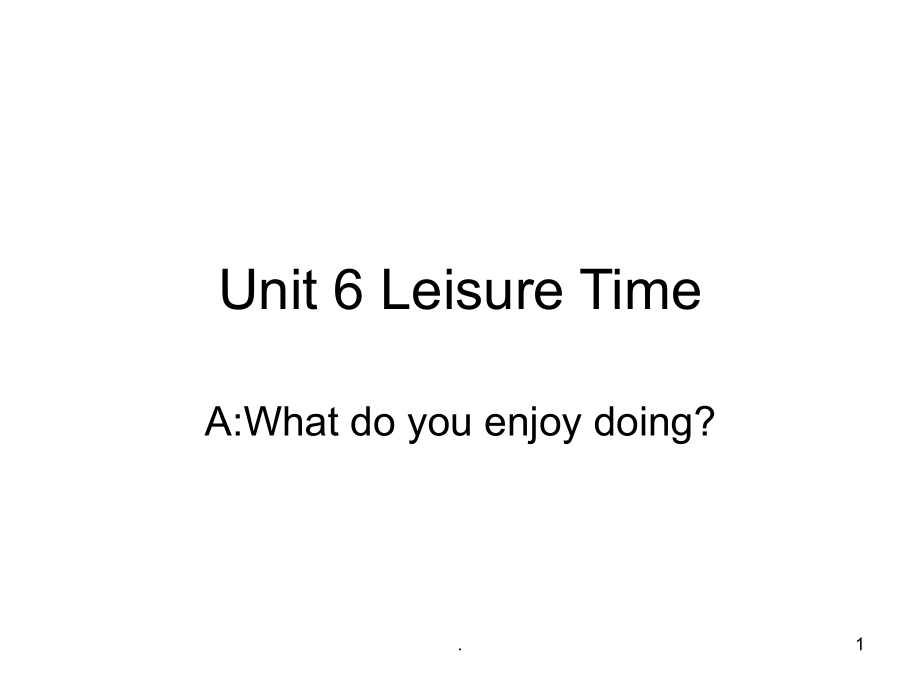 大学英语基础口语教程-6A.ppt_第1页