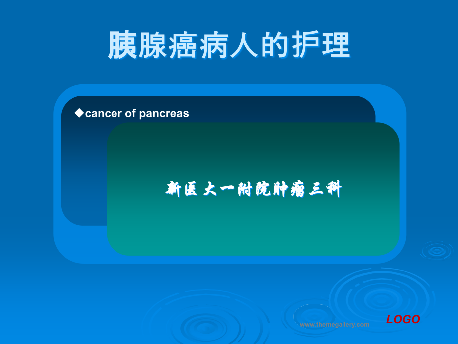 胰腺癌病人的护理(肿瘤三科)要点.ppt_第1页